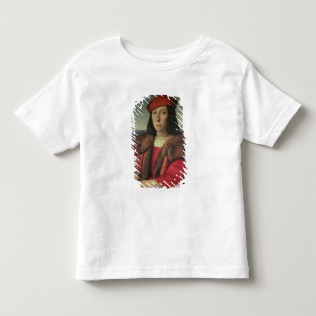Portrait of Francesco della Rovere, Duke of Urbino Toddler T-shirt (Front)