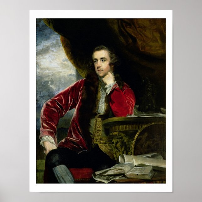 Portrait of Francis Russell, the Marquess of Tavis Poster (Front)