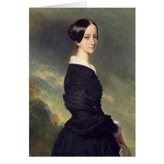 Portrait of Francisca Caroline de Braganca  1844 (Front)