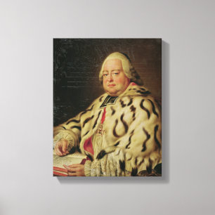 Portrait of Francois-Camille de Lorraine c.1769 Canvas Print