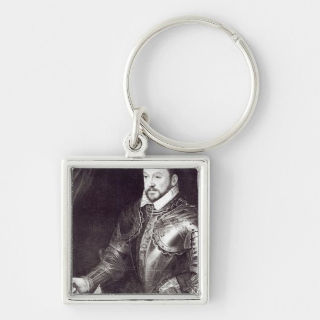 Portrait of Francois I, Duke of Montmorency Keychain (Front)