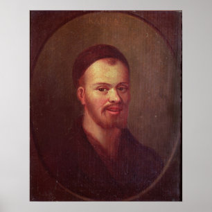 Portrait of Francois Rabelais , French satirist Poster