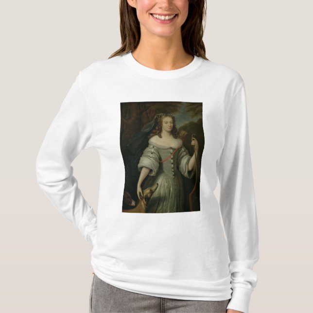 Portrait of Francoise Louise de la Baume T-Shirt (Front)