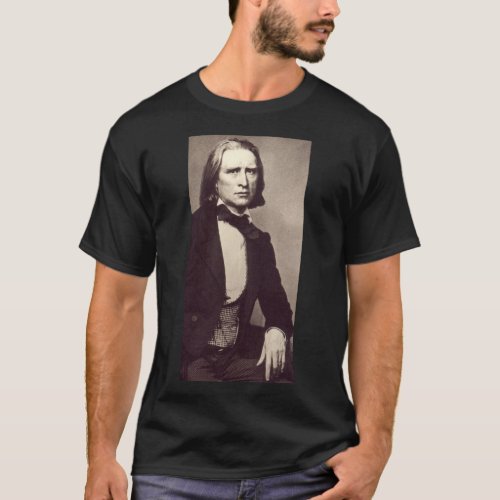 Portrait of Franz Liszt T_Shirt