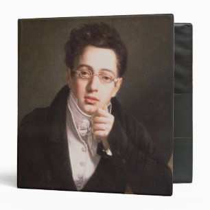 Portrait of Franz Schubert , Austrian composer Binder