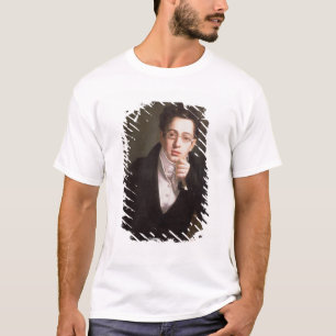 Portrait of Franz Schubert , Austrian composer T-Shirt
