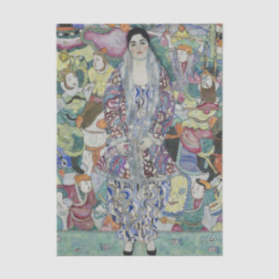 Portrait of Fredericke Maria Beer by Gustav Klimt Tissue Paper