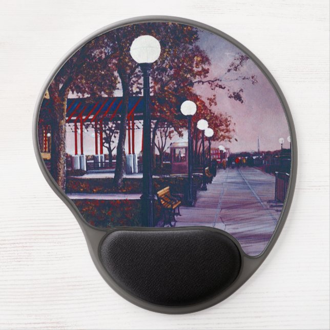 Portrait of Freedom Gel Mouse Pad (Front)
