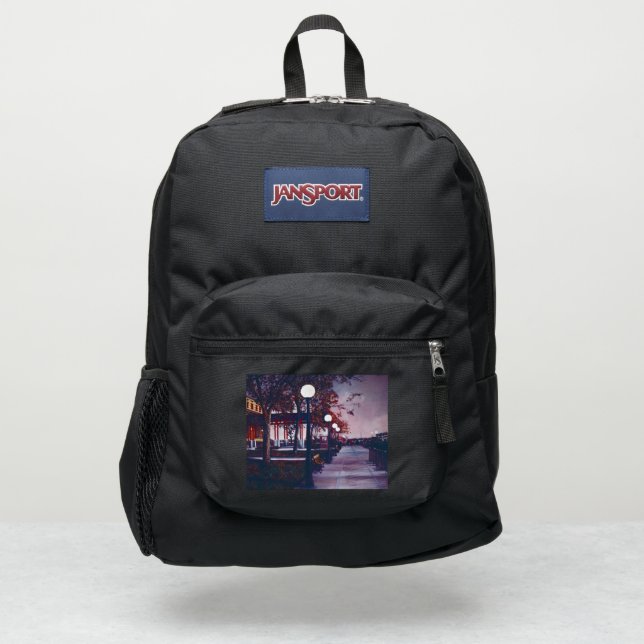Portrait of Freedom JanSport Backpack (Front)