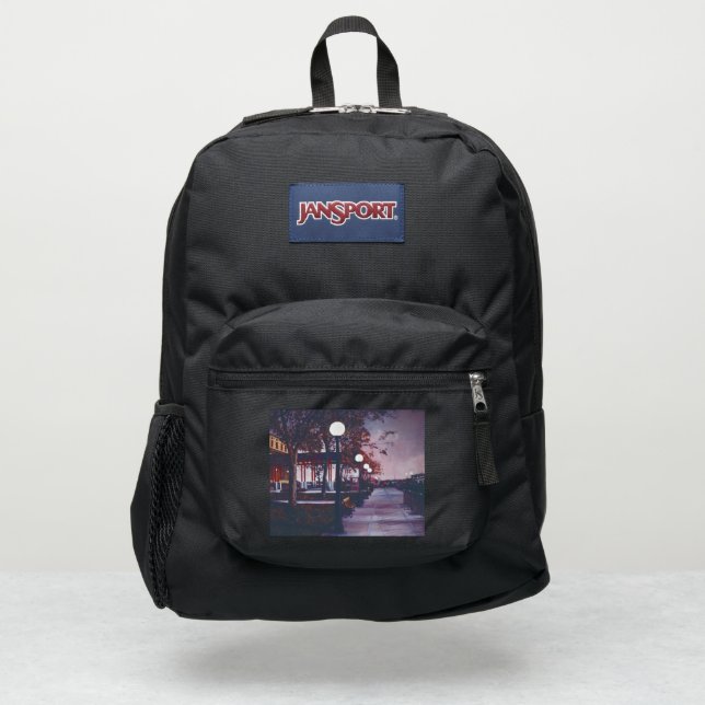 Portrait of Freedom JanSport Backpack (Front)