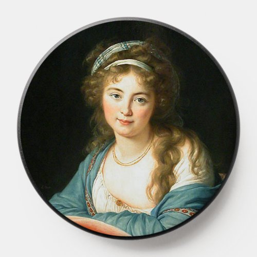 Portrait of French Lady PopSocket