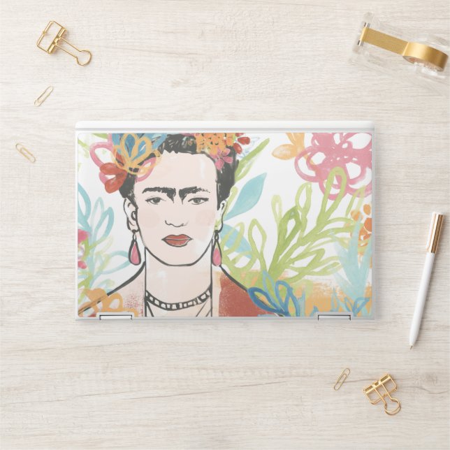 Portrait of Frida Kahlo HP Laptop Skin (Desk)