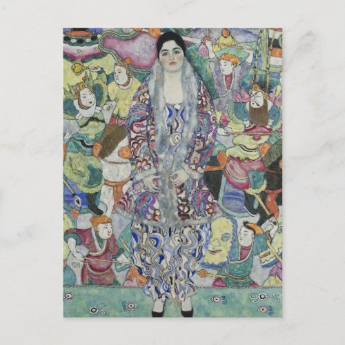 Portrait of Friederike Maria Beer by Gustav Klimt Postcard