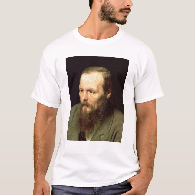 Portrait of Fyodor Dostoyevsky  1872 T-Shirt (Front)