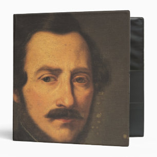 Portrait of Gaetano Donizetti 3 Ring Binder