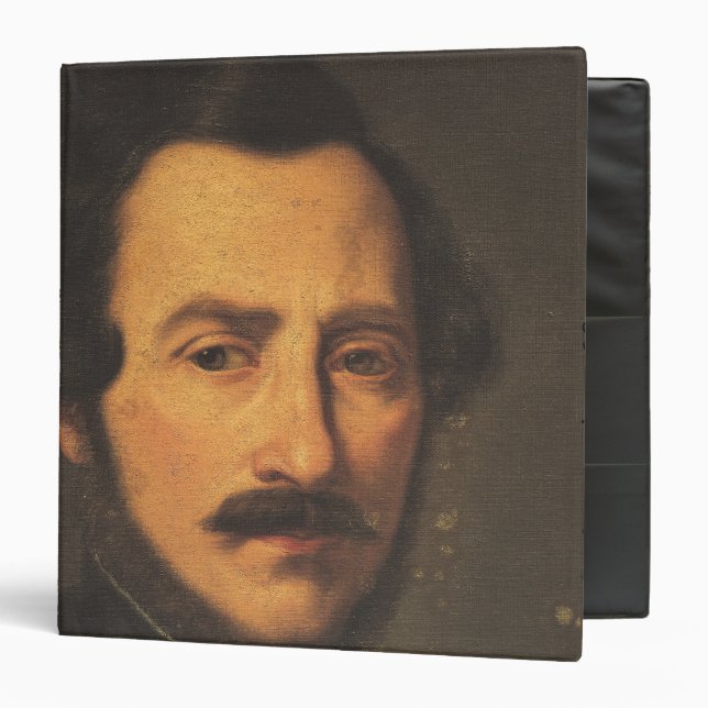 Portrait of Gaetano Donizetti 3 Ring Binder (Front/Inside)