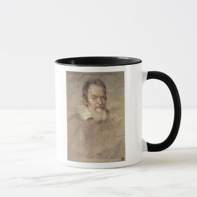 Portrait of Galileo Galilei  Astronomer Mug (Right)