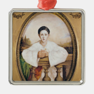 Portrait of Gaspard Deburau  as Pierrot, c.1815 Metal Ornament