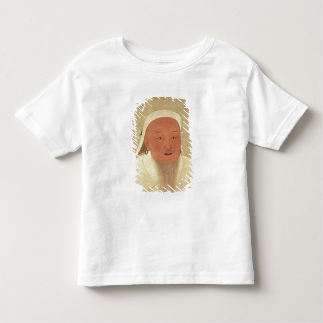 Portrait of Genghis Khan , Mongol Khan Toddler T-shirt (Front)