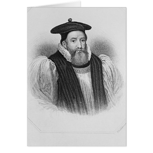 Portrait of George Abbot Archbishop of Cards (Front)