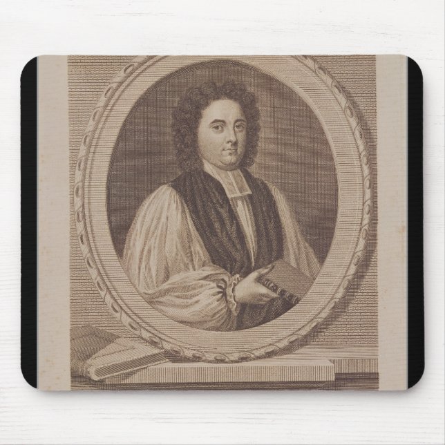 Portrait of George Berkeley  Bishop Mouse Pad (Front)
