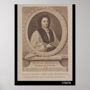 Portrait of George Berkeley Bishop Poster