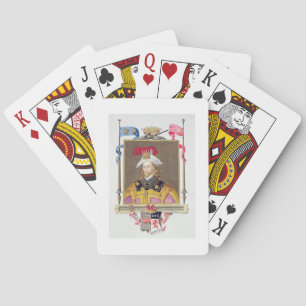 Portrait of George Clifford (1558-1605) 3rd Earl o Poker Cards