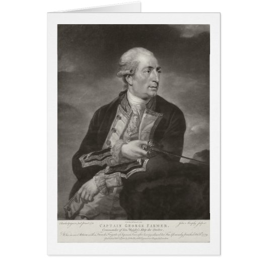 Portrait of George Farmer (1732-79) Captain of HMS (Front)