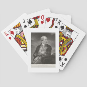 Portrait of George Farmer (1732-79) Captain of HMS Poker Cards