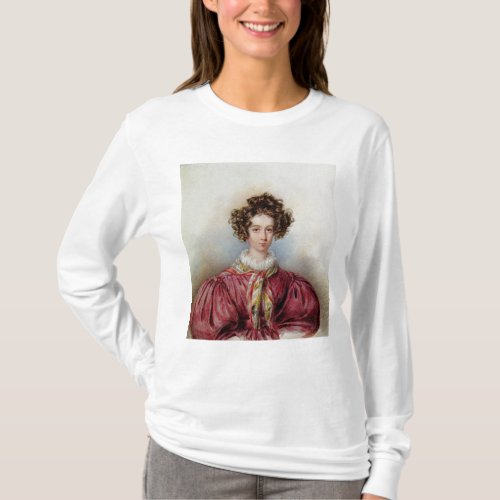 Portrait of George Sand  1830 T_Shirt