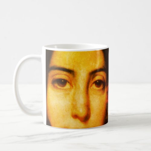Portrait of George Sand by Auguste Charpentier Coffee Mug