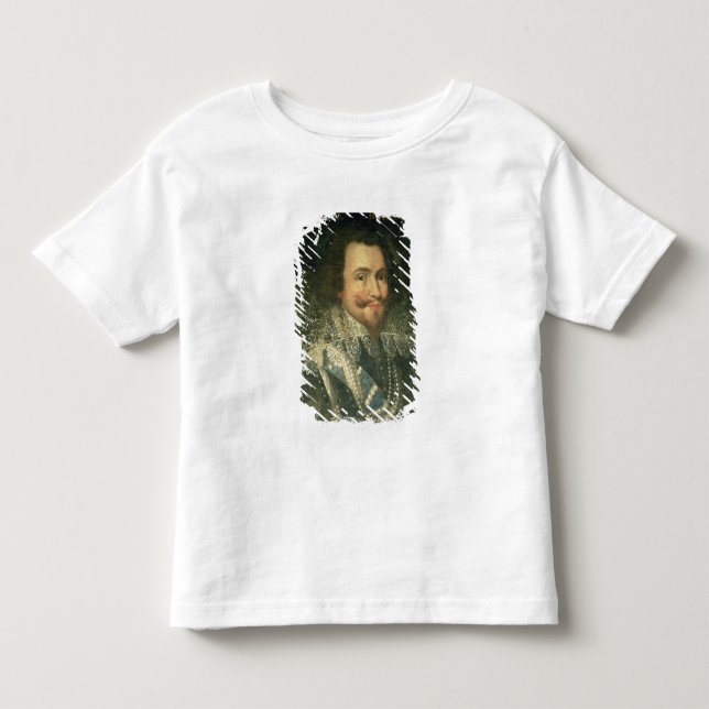 Portrait of George Villiers, 1st Duke of Buckingha Toddler T-shirt (Front)