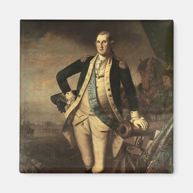Portrait of George Washington, 1779 Magnet (Front)