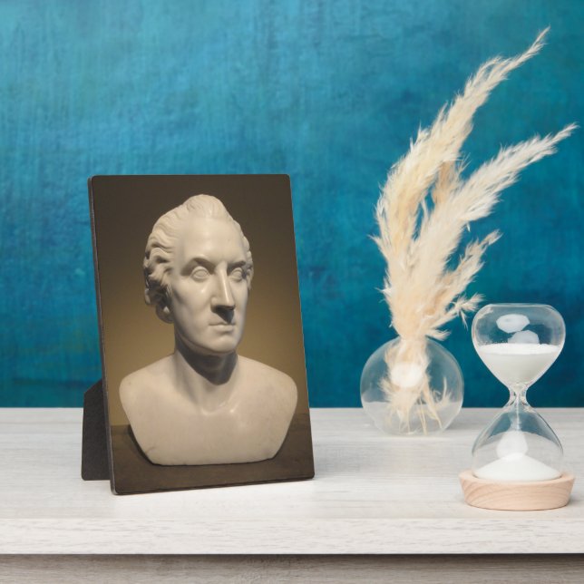 Portrait of George Washington | 1828-30 Plaque (Side)