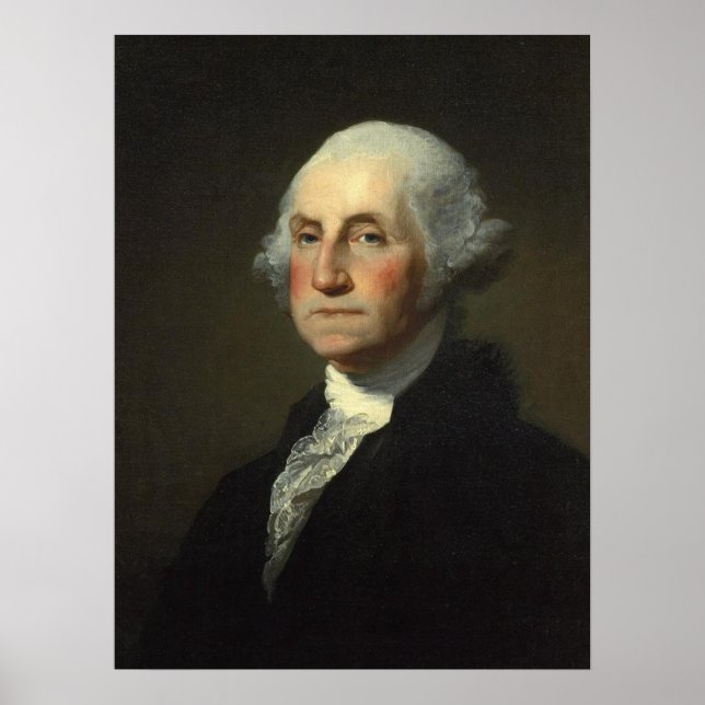 'Portrait of George Washington' Poster (Front)
