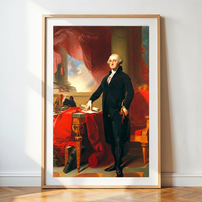 Portrait of George Washington, Thomas Sully Poster (Creator Uploaded)
