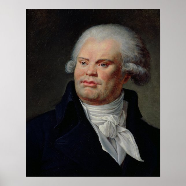Portrait of Georges Danton Poster (Front)