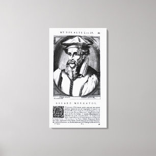 Portrait of Gerard Mercator Canvas Print