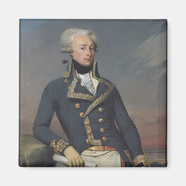 Portrait of Gilbert Motier as a Lieutenant Magnet (Front)
