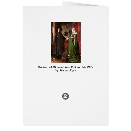 Portrait of Giovanni Arnolfini and his Wife (Back)