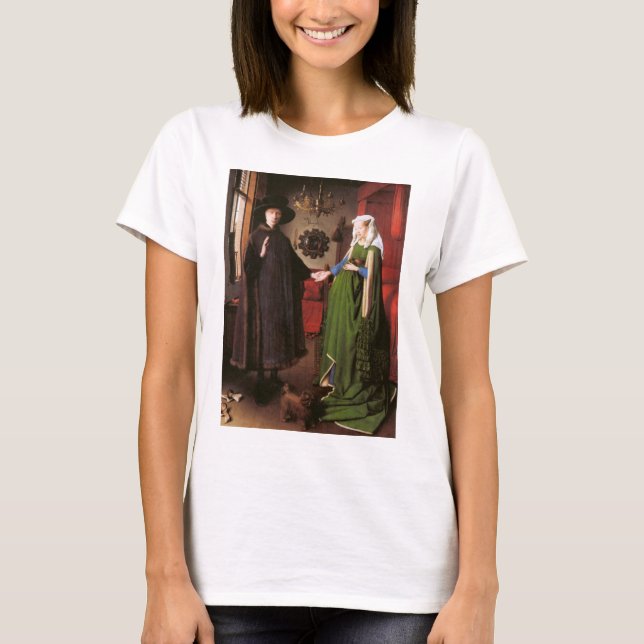 Portrait of Giovanni Arnolfini and his Wife T-Shirt (Front)
