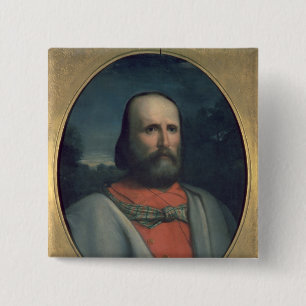 Portrait of Giuseppe Garibaldi 2 Pinback Button