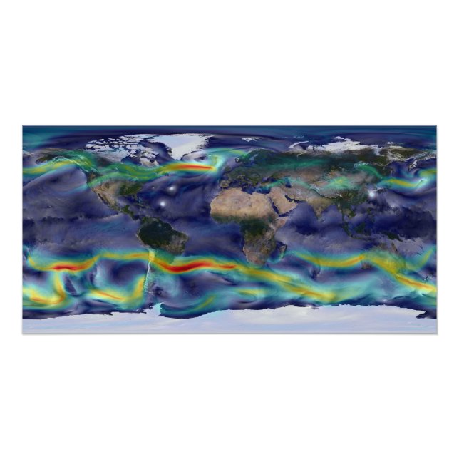 Portrait of Global Winds Poster (Front)