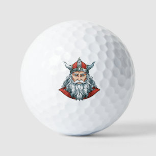 Portrait of God Odin Golf Balls