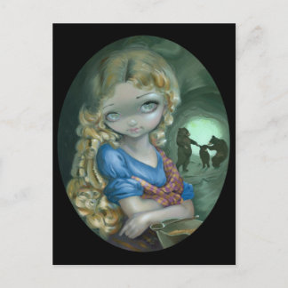 "Portrait of Goldilocks" Postcard