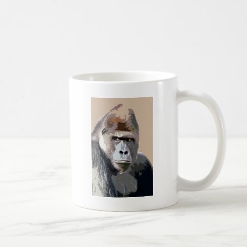 Portrait of Gorilla Coffee Mug