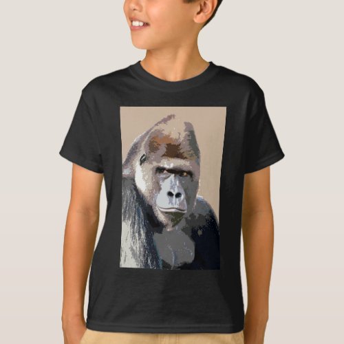 Portrait of Gorilla T_Shirt