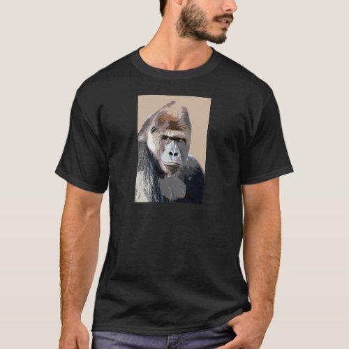 Portrait of Gorilla T_Shirt