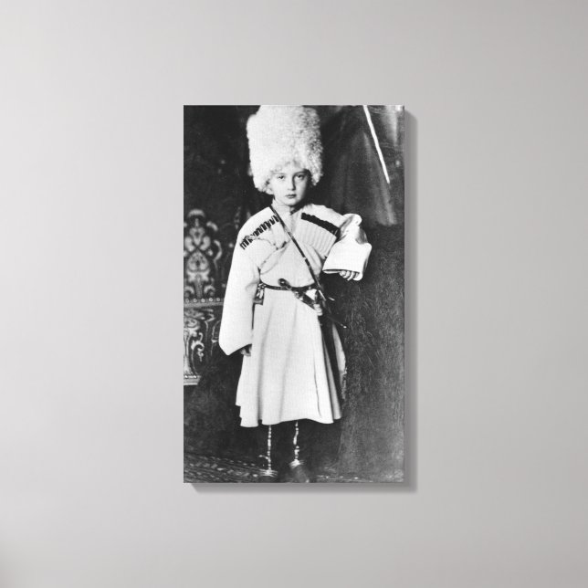 Portrait of Grand Duke Nicholas Mikhailovich Canvas Print (Front)
