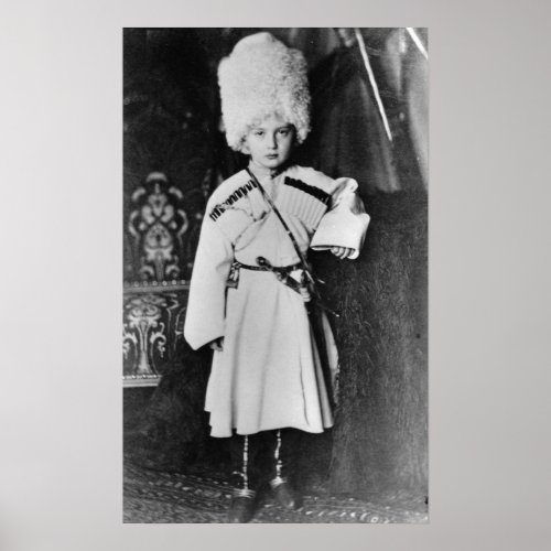 Portrait of Grand Duke Nicholas Mikhailovich Poster